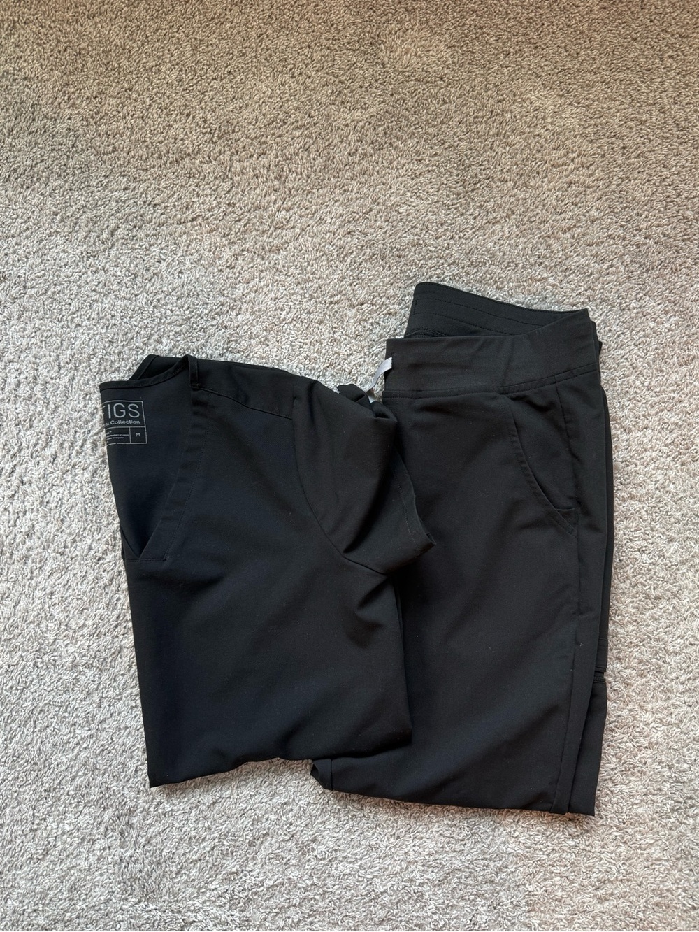 FIGS Scrub Set Black Medium